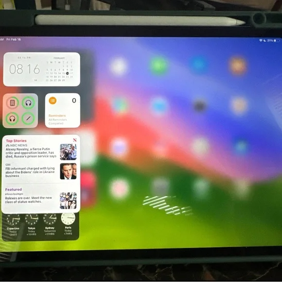 iPad Pro 11” 3rd GenWiFi & Cellular 256 GB Storage Apple Pencil Gen 2